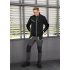 NEO TOOLS Polár Munkavédelmi kabát, PREMIUM, fekete, cordura megerősítésekkel, 300g/m2, XL 81-507-XL
