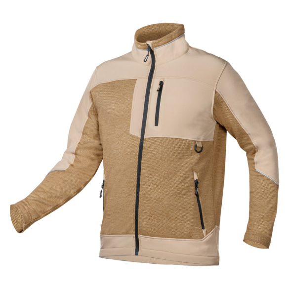 NEO TOOLS Softshell Munkavédelmi kabát, OUTDOOR, bézs, L 81-516-L