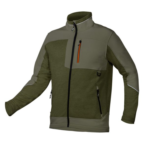 NEO TOOLS Softshell Munkavédelmi kabát, OUTDOOR, zöld, M 81-517-M