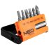 NEO TOOLS Csavarhúzó bitkészlet 7db 25 év garanciával 06-101