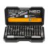 NEO TOOLS Csavarhúzó bitkészlet 100db 25 év garanciával 06-104