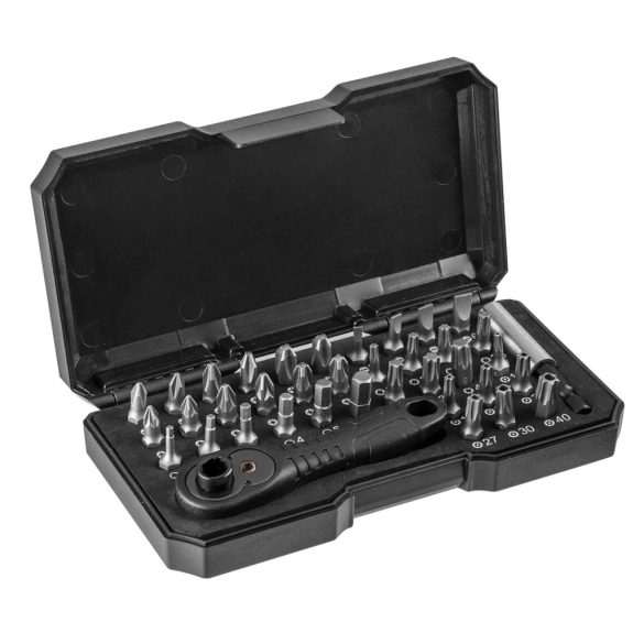 NEO TOOLS Csavarhúzó bitkészlet 38db 25 év garanciával 06-105
