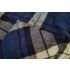 NEO TOOLS Flanel munkaing, kék-oliva-fekete, 100% pamut, XL 81-541-XL