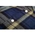 NEO TOOLS Flanel munkaing, kék-oliva-fekete, 100% pamut, XXL 81-541-XXL
