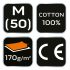 NEO TOOLS Flanel munkaing, tengerészkék-fekete, 100% pamut, M 81-545-M