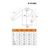 NEO TOOLS Flanel munkaing, tengerészkék-fekete, 100% pamut, XXXL 81-545-XXXL