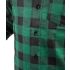 NEO TOOLS Flanel munkaing, zöld-fekete, 100% pamut, L 81-546-L