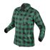 NEO TOOLS Flanel munkaing, zöld-fekete, 100% pamut, XXXL 81-546-XXXL