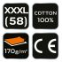NEO TOOLS Flanel munkaing, zöld-fekete, 100% pamut, XXXL 81-546-XXXL