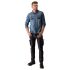 NEO TOOLS Farmer munkaing, DENIM, 100% pamut, S 81-549-S
