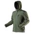NEO TOOLS Terepmintás, softshell Munkavédelmi kabát, víz- és szélálló, kapucnis, CAMO, vízáll.:5000mm, légáter.:3000g/m2/24h, L 81-553-L
