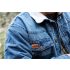 NEO TOOLS Farmer Munkavédelmi kabát, DENIM, béléssel, XL 81-557-XL
