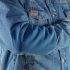 NEO TOOLS Farmer Munkavédelmi kabát, DENIM, béléssel, XL 81-557-XL