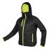 NEO TOOLS Softshell munkavédelmi kabát, fekete-sárga, XL 81-562-XL