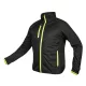 NEO TOOLS Softshell munkavédelmi kabát, fekete-sárga, XXL 81-562-XXL