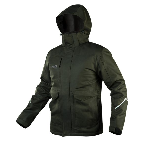 NEO TOOLS Téli Munkavédelmi kabát, olíva, CAMO, XL 81-573-XL