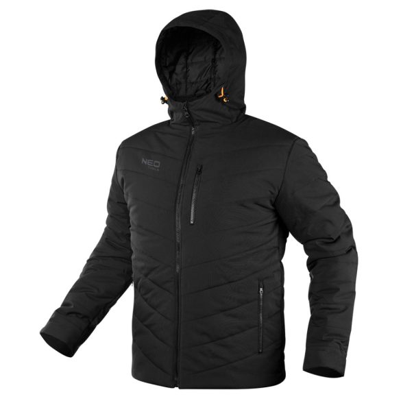 NEO TOOLS Téli Munkavédelmi kabát, Fekete, XXXL 81-574-XXXL