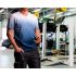 NEO TOOLS Munkavédelmi póló, kék árnyékmintás, DENIM, 100% pamut, 180g/m2, XXL 81-602-XXL