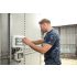 NEO TOOLS Munkavédelmi póló, CAMO Navy, tengerészkék, terepmintás, 100% pamut, M 81-603-M