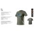 NEO TOOLS Munkavédelmi póló, CAMO, feliratos, olíva, 100% pamut, 180g/m2, XL 81-612-XL