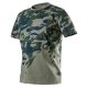 NEO TOOLS Munkavédelmi póló, CAMO, terepmintás, olíva, 100% pamut, 180g/m2, L 81-613-L