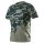 NEO TOOLS Munkavédelmi póló, CAMO, terepmintás, olíva, 100% pamut, 180g/m2, L 81-613-S