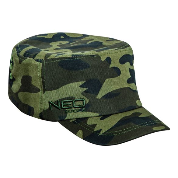 NEO TOOLS Baseball munkasapka terepmintás, 60% pamut, 40% poliészter, univerzális méret 81-626