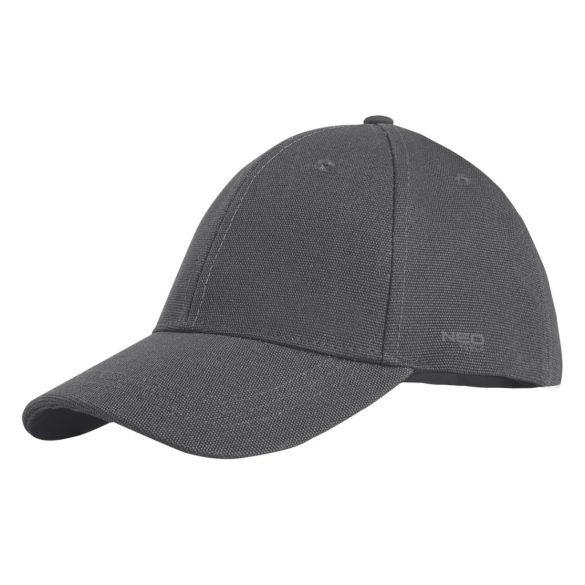 NEO TOOLS Baseball munkasapka, BASIC, szürke 81-635