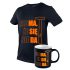 NEO TOOLS Munkavédelmi póló, MA SIE DA, 100% pamut, 180g/m2, XXXL 81-642-XXXL