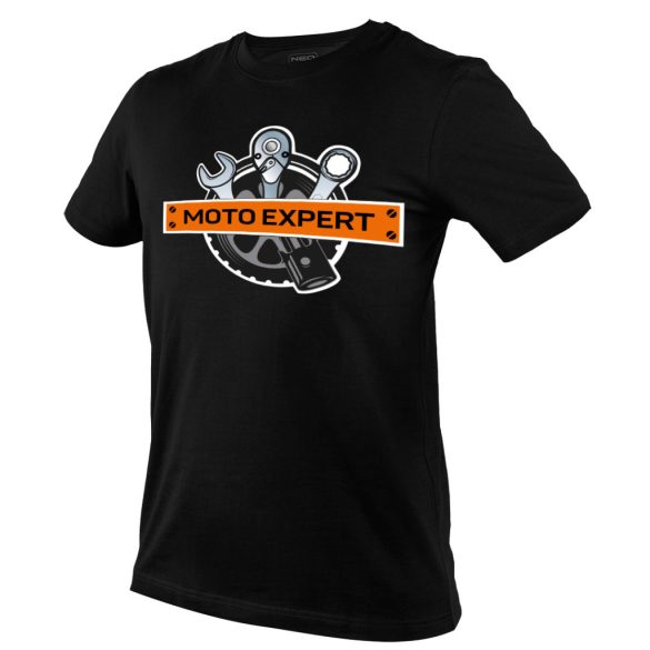 NEO TOOLS Munkavédelmi póló, MOTO EXPERT, 100% pamut, 180g/m2, M 81-643-M