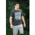 NEO TOOLS Munkavédelmi póló, OUTDOOR, hegyek, fekete, 100% pamut, 180g/m2, XL 81-645-XL