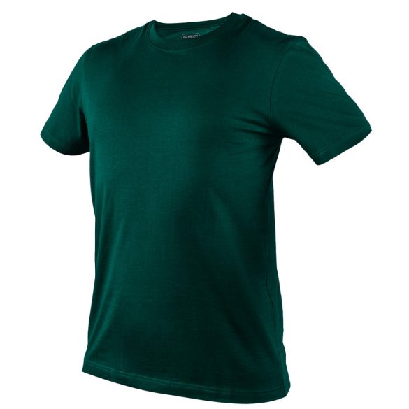 NEO TOOLS Munkavédelmi póló, zöld, 100% pamut, 180g/m2, XL 81-647-XL