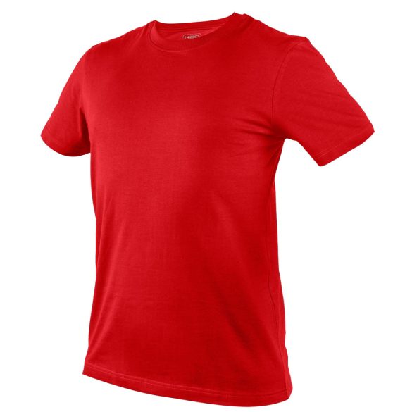 NEO TOOLS Munkavédelmi póló, piros, 100% pamut, 180g/m2, XL 81-648-XL