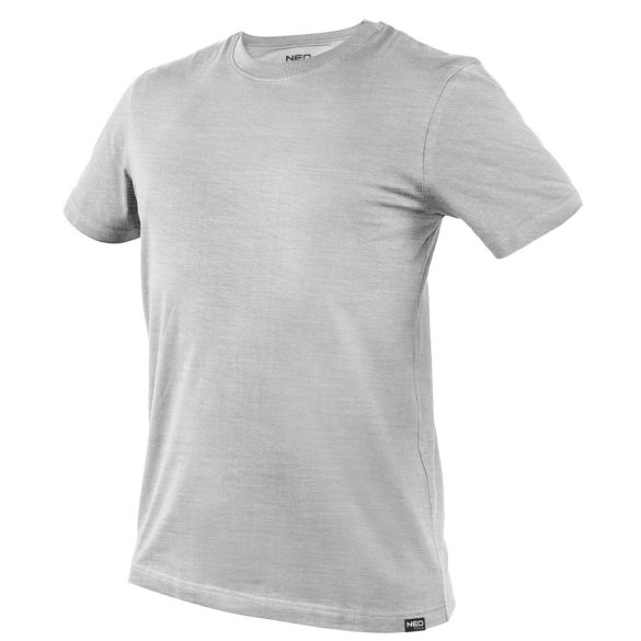 NEO TOOLS Munkavédelmi póló COMFORT, szürke, 90% pamut, XXXL 81-656-XXXL