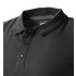 NEO TOOLS Munkavédelmi póló, galléros, DENIM, fekete, pique, 100% pamut, 196g/m2, XXXL 81-659-XXXL