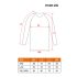 NEO TOOLS Thermo aláöltözet felső, hosszú ujjú, fekete, BASIC, L/XL 81-661-L/XL