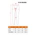 NEO TOOLS Thermo aláöltözet nadrág COOLMAX, XXL/XXXL 81-672-XXL/XXXL