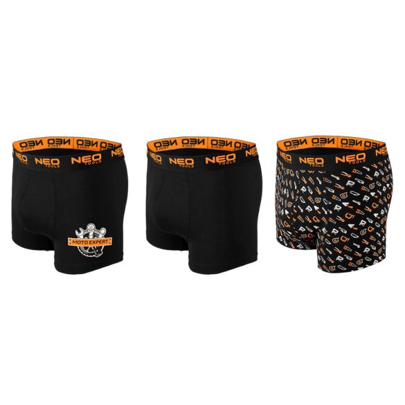 NEO TOOLS Boxeralsó, Basic, 3 darabos, XL  81-679-XL