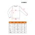 NEO TOOLS Munkavédelmi póló, hosszú ujjú, szürke, 90% pamut, XL 81-690-XL