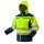 NEO TOOLS Láthatósági Softshell Munkavédelmi kabát, kapucnival, sárga, S 81-700-S