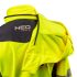 NEO TOOLS Láthatósági Softshell Munkavédelmi kabát, kapucnival, sárga, XL 81-700-XL