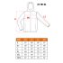 NEO TOOLS Láthatósági Softshell Munkavédelmi kabát, kapucnival, narancssárga, XL 81-701-XL