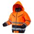 NEO TOOLS Láthatósági Munkavédelmi kabát, extrán szigetelt, narancssárga, L 81-711-L