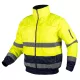 NEO TOOLS Láthatósági munkavédelmi kabát, szigetelt, sárga, 3 az 1-ben, XL 81-714-XL
