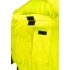 NEO TOOLS Láthatósági munkavédelmi kabát, szigetelt, sárga, 3 az 1-ben, XL 81-714-XL