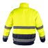 NEO TOOLS Láthatósági munkavédelmi kabát, szigetelt, sárga, 3 az 1-ben, XXXL 81-714-XXXL