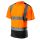 NEO TOOLS Láthatósági Munkavédelmi póló, narancssárga, sötét alsó résszel, L 81-731-L