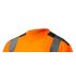 NEO TOOLS Láthatósági Munkavédelmi póló, narancssárga, sötét alsó résszel, XL 81-731-XL