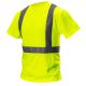NEO TOOLS Láthatósági Munkavédelmi póló, sárga, XL 81-732-XL
