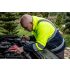 NEO TOOLS Láthatósági Polár Munkavédelmi kabát, sárga, L 81-740-L